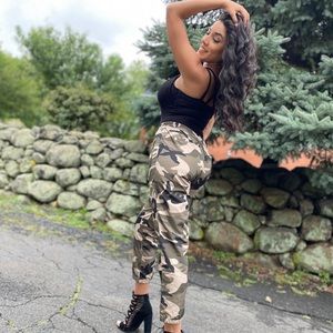 Shinestar Camouflage Pants